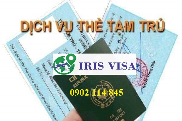 cấp thẻ tạm trú cho người nước ngoài