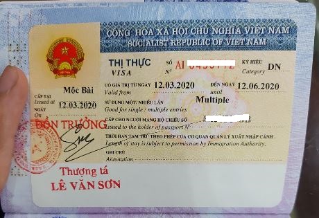 xin visa Việt Nam