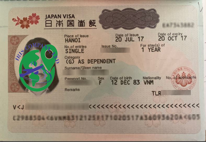 thủ tục xin visa Nhật Bản
