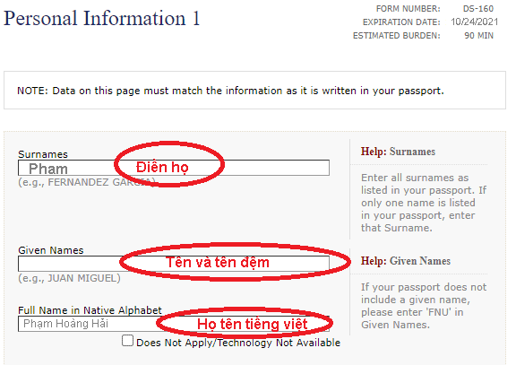 4 Bước Điền Mẫu Đơn Ds-160 Khi Xin Visa Không Định Cư Mỹ. - Iris Visa